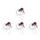 4Pcs White Fruit Picker Net Durable Mesh Basket for Garden 5