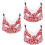3Pcs Red Hamster Cage Hammock Soft Cotton Warm Small Pet Rest 8
