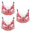 3Pcs Red Hamster Cage Hammock Soft Cotton Warm Small Pet Rest 9
