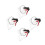 4Pcs White Fruit Picker Net Durable Mesh Basket for Garden 6
