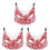 3Pcs Red Hamster Cage Hammock Soft Cotton Warm Small Pet Rest 4