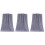 3Pièces Lingettes Douces En Coton Bleu Pour Hygiène Bain 4