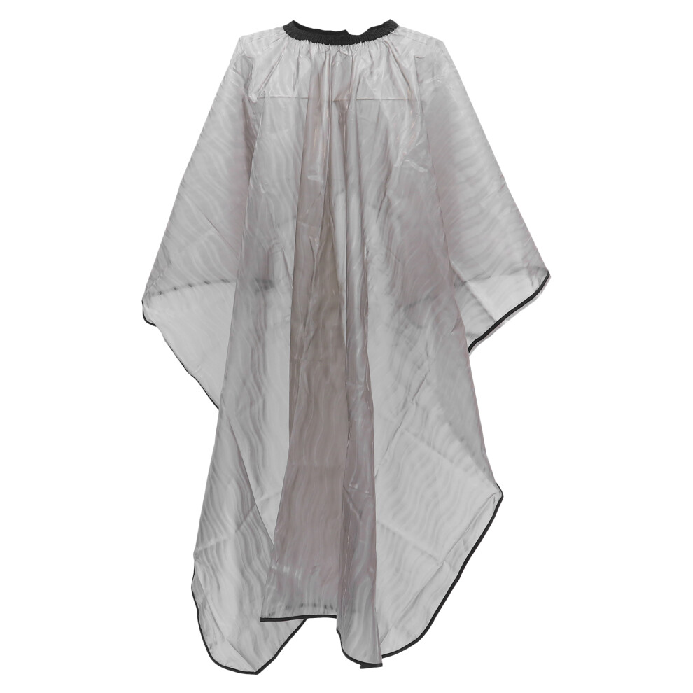 Inoomp Black 3Pcs Hair Salon Cape Waterproof Hairdressing Gown Apron