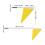 One Set Extendable Handheld Flagpole Stainless Steel For Traffic 3