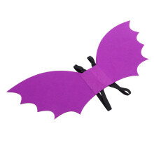 2Pz Pipistrello Viola Decorazione Per Costume E Cosplay Halloween