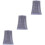 3Pièces Lingettes Douces En Coton Bleu Pour Hygiène Bain 5
