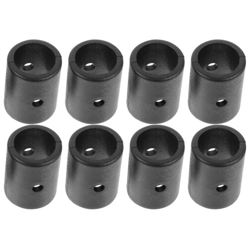 24Pcs Black Foosball Table Stopper Rings Durable PVC for Use