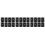 24Pcs Black Foosball Table Stopper Rings Durable PVC for Use 6
