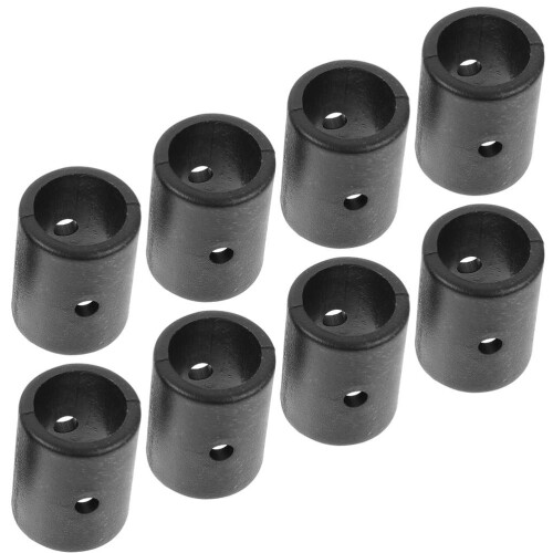 24Pcs Black Foosball Table Stopper Rings Durable PVC for Use 2