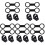 20Pcs Lightweight Snorkel Keeper Silicone and ABS Universal Dive 4