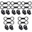 20Pcs Lightweight Snorkel Keeper Silicone and ABS Universal Dive 5