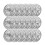 90Pz in Metallo Argento Decorativi Per Cappotti E Progetti DIY 3