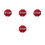 4Pcs Portable Red Stop Sign Paddle PVC for Classroom Interaction Tool 8