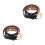 2Pz Holed in PU Nera Stile Fashion Per 7