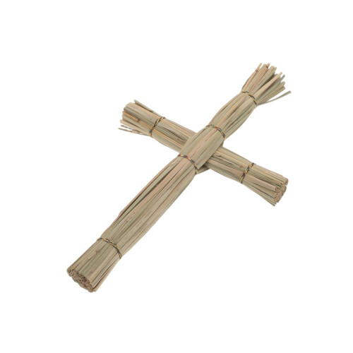 5Pcs Rustic Straw St. 's Cross Irish Cultural Symbol Wall Accent 1