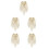 5Pz Spalline Decorative Con Nappa E Per Festa 7