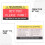 100Pcs Multi Color Paper Creative Parking Warning Cards for Road Use 8