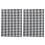 6Pz Tende Decorative Valance Buffalo Check Facili 1