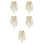 5Pz Spalline Decorative Con Nappa E Per Festa 8