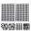 6Pz Tende Decorative Valance Buffalo Check Facili 9