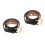 2Pz Holed in PU Nera Stile Fashion Per 6