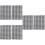 6Pz Tende Decorative Valance Buffalo Check Facili 6