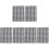 6Pz Tende Decorative Valance Buffalo Check Facili 2