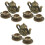 3Set Mini Teiere Simulazione Con Finitura Elegante Per 5