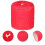 3Pz Custodia Rosso Per Friggitrice E Pentola A Pressione Con 10