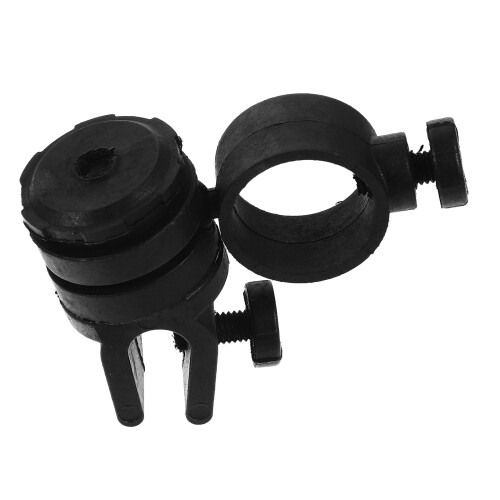4Pz Clip Per Luce Casco Antinfortunistico Nero 1