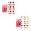 80Pz Cartoni Colorati Kawaii - E Ricompense 5