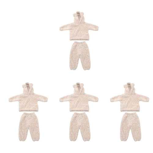 4Set Pigiami in Pile Beige Per , Caldi E Design Pratico 1