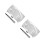 2Pz Coprisella Scooter Oxford Argento Impermeabile Antisole Antigelo 7