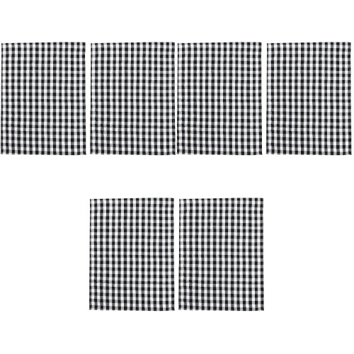 6Pz Tende Decorative Valance Buffalo Check Facili 2
