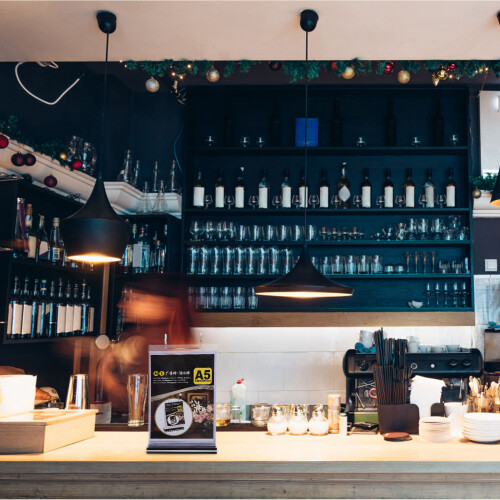 2St Multifunctionele Transparante Menustandaard Voor Bureau En Café 2