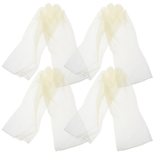 16Pares PVC Para E Louça Brancas Reutilizáveis 1