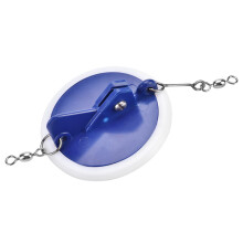 Trolling Diving Disc, Durable Fan-Shaped Steel Fishing Diver with Adjustable Angle for Smooth Operation, Crafted for Harsh Marine Environments