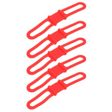 Versatile Silicone Straps For Universal Bike Accessories, Elastic Silicone Bandage Ensuring Secure Fit And Easy Use For Cycling Adventures