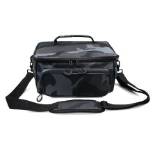 Angeltasche, wasserabweisend, taktische Hüfttasche, strapazierfähiges Außenmaterial, mehrere Taschen, tragbare Aufbewahrungsmöglichkeit für
