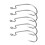 Fishing Hooks, Offset Shank Worm Hooks With Extra Wide Gap, Chemically Sharpened Needle Points For Unmatched Precision, High-Carbon Steel Construction 2