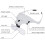 Comfortable Eyeglass Frame Magnifier, Efficient Rechargeable Batteries for Detail Work & Fiddly Tasks 3