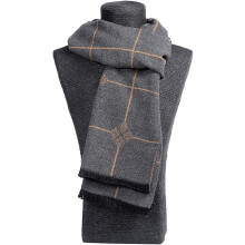 Herren-Halsschal mit Kaschmir-Fühlgefühl, weicher Schal für Herren mit verschiedenen Designs und warmer, langer Winterkonstruktion, atmungsaktiv