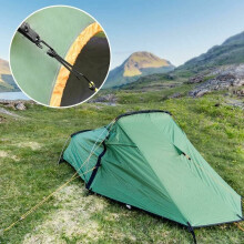 Corde élastique avec crochets pour accessoires de camping, sangles élastiques légères et portables avec âme en latex traité anti-UV, attache