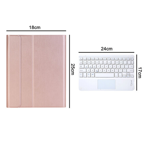 Θήκη πληκτρολογίου για iPad 9th8th7ης γενιάς, λειτουργία αυτόματης αναστολής 1