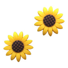 Lindas decoraciones para la rejilla de ventilación, clip de ventilación con forma de girasol que elimina el olor, ajuste universal para
