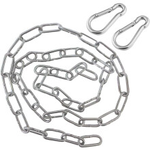 Weather-Resistant Gate Chain Lock, High Load Capacity Hanging Chain With Carabiners For Hanging Chairs, Hammocks, And More, Easy To Use For Indoor