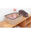 Weave Storage Organizer for Closet and Pantry, Stackable Design with Space-Saving Storage Functionality, Sturdy Plastic Body Plastic Storage Basket 3