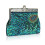 Τσάντα βραδινή με χάντρες και πούλιες, Vintage Peacock Clutch, Κομψή πολυτελής τσάντα clutch με 1