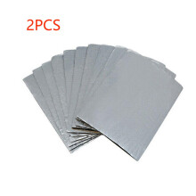 Ceramic Fiber Layer For Extreme Hot And Cold Temperatures, Foam With Fireproof Aluminium Outer Coating, Eliminates Vibration, Rattles, And Drumming