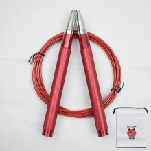 Corda de pular de velocidade para CrossFit, com design de travamento automático para um encaixe seguro, alças antiderrapantes para melhor